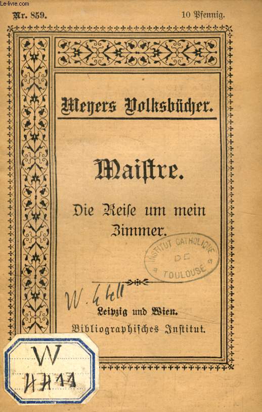 DIE REISE UM MEIN ZIMMER