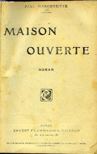 MAISON OUVERTE