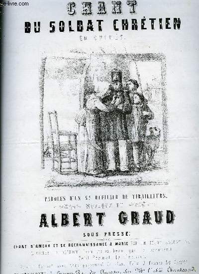 CHANT DU SOLDAT CHRETIEN EN CRIMEE