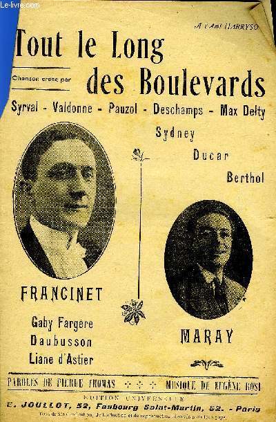 TOUT LE LONG DES BOULEVARDS