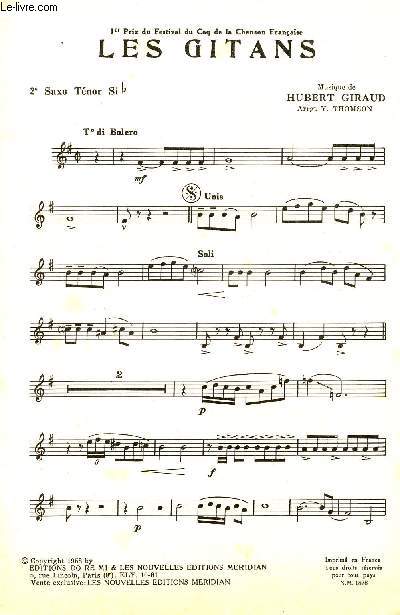BA=TU=CA=DA - LES GITANS - 2E SAXO TENOR SI