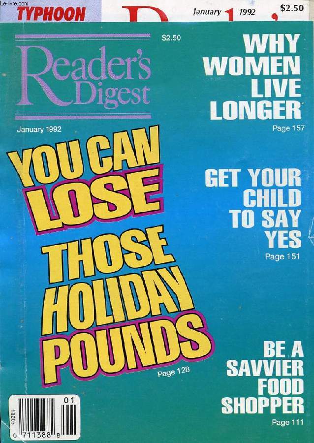 READER'S DIGEST, JAN. 1992