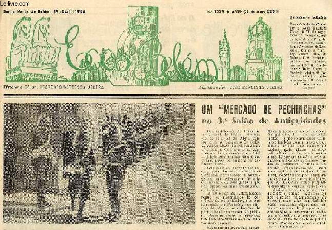 ECOS DE BELEM, N 1539, AVENA, ANO XXXIII