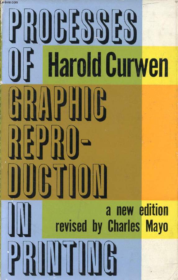 PROCESSES OF GRAPHIC REPRODUCTION IN PRINTING