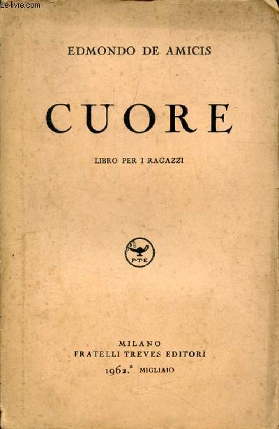 CUORE, Libro per i Ragazzi