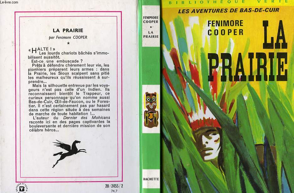 LA PRAIRIE, LES AVENTURES DE BAS-DE-CUIR