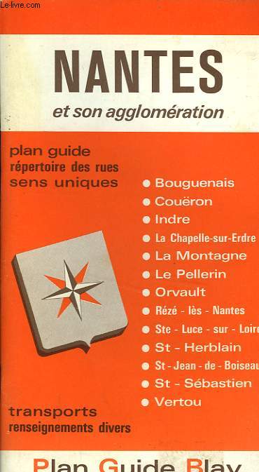 PLAN GUIDE BLAY DE NANTES