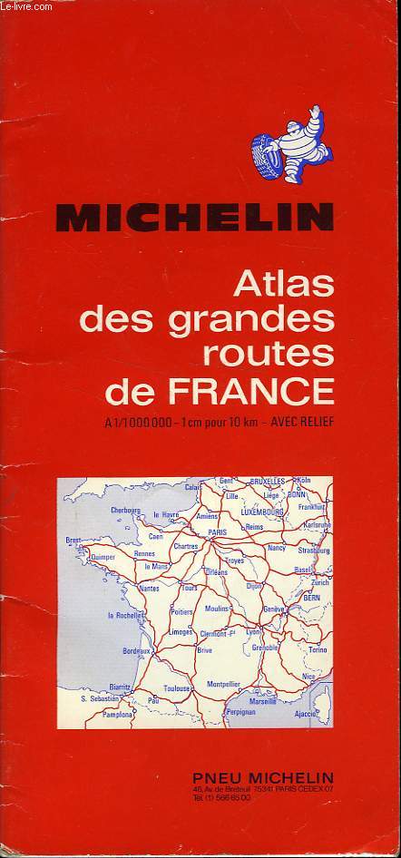 ATLAS DES ROUTES DE FRANCE