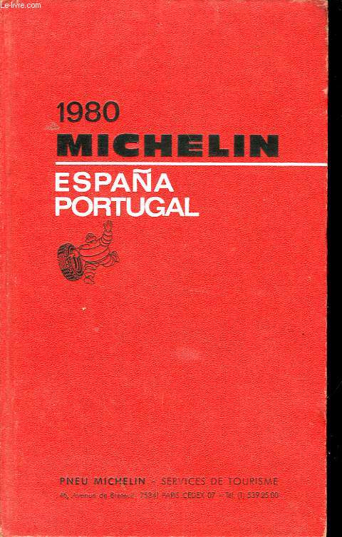 GUIDE ROUGE MICHELIN ESPAGNE/PORTUGAL