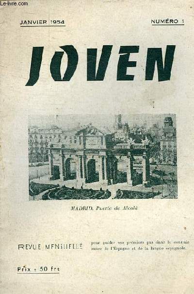 JOVEN NUMERO 1 - REVUE MENSUELLE