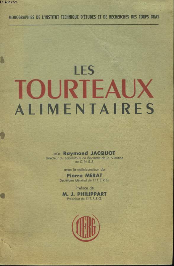 Les Tourteaux Alimentaires.