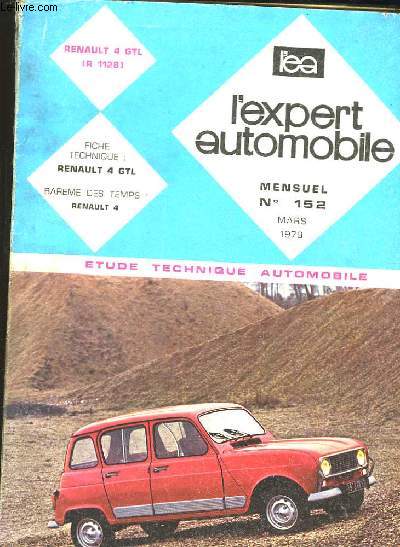 L'Expert Automobile. N152