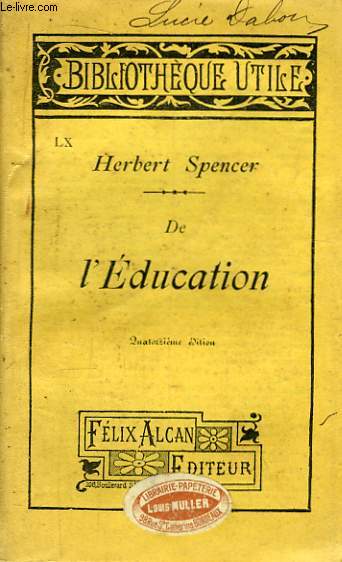 De l'Education