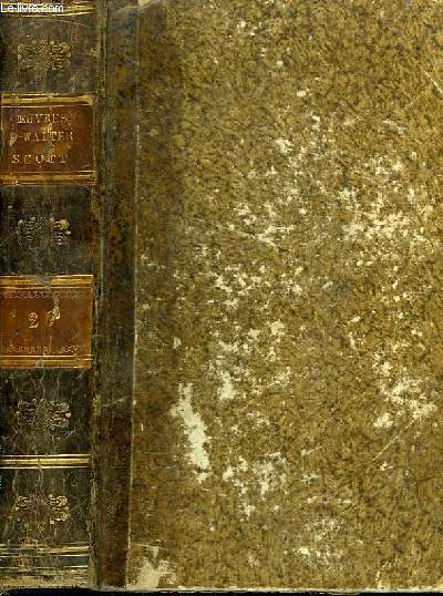 Oeuvres de Walter Scott. TOME 20 : Les Eaux de Saint-Ronan (St-Ronan's Well)