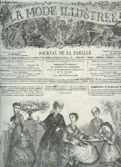 La Mode Illustre. Journal de la Famille. Livraison N39 - 9me anne