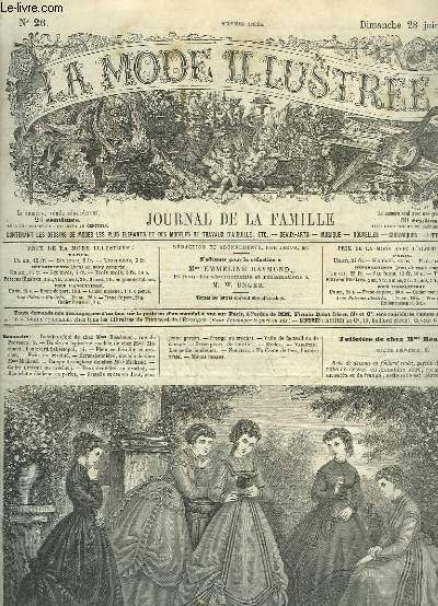 La Mode Illustre. Journal de la Famille. Livraison N26 - 9me anne.