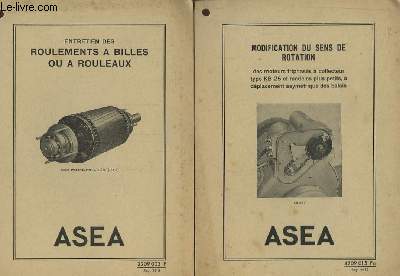 Documentation technique des Etablissements ASEA