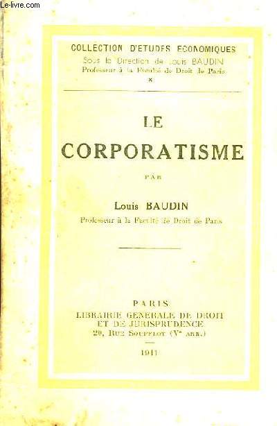 Le Corporatisme