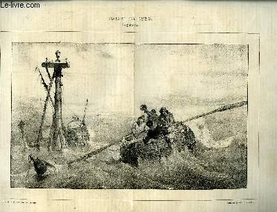 Le Charivari N4 - 9me anne. Salon de 1839 - Les pilotes du Mordick, de Lepoitevin.