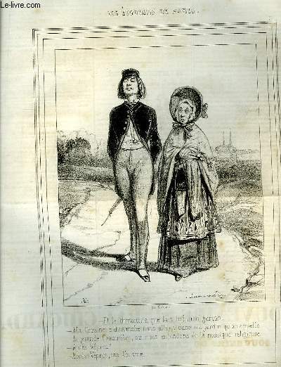 Le Charivari N128 - 9me anne. Les Etudians de Paris, par Gavarni.