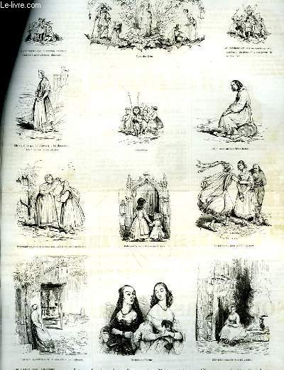 Le Charivari N143 - 9me anne. Article de politique,  propos du Tlgraphe. Le Livre des Enfants, extrait des 40 contes de Perrault, Caylus, Fenlon illustrs par Grandville, G. Seguin, Gigoux, Lorentz, Baron et Franais.