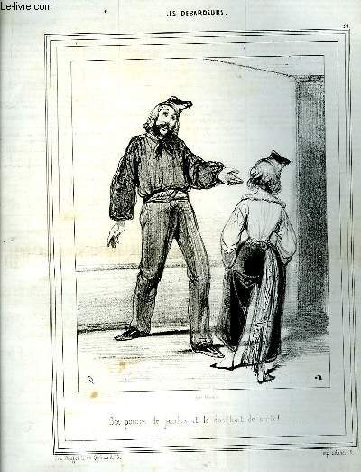 Le Charivari N170 - 9me anne. Les Dbardeurs N20, par Gavarni.