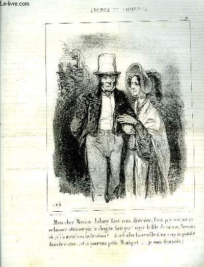 Le Charivari N179 - 9me anne. Leons et Conseils N16, par Gavarni