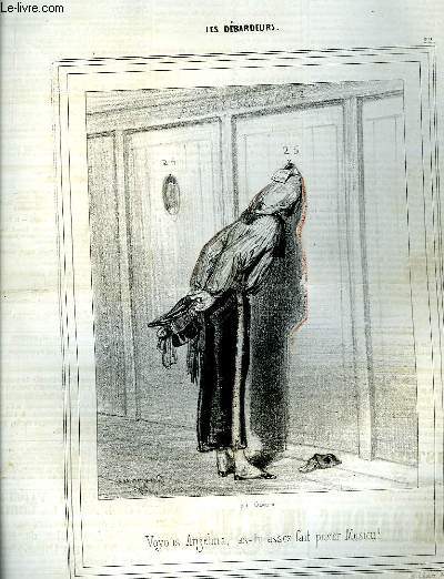 Le Charivari N189 - 9me anne. Les Dbardeurs N22, par Gavarni.