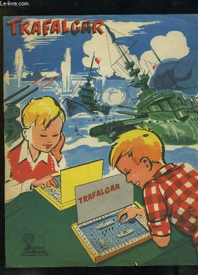 Affiche publicitaire du jeu de combat naval  