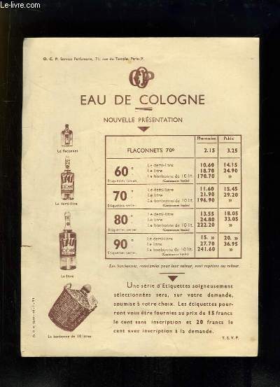 Prospectus publicitaire 