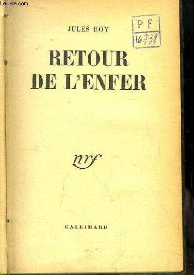 Retour de l'Enfer.