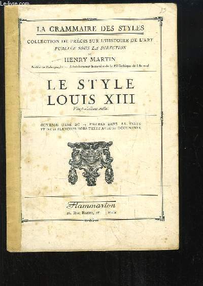 Le Style Louis XIII