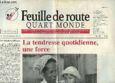Feuille de Route Quart Monde N265 : La tendresse quotidienne, une force.