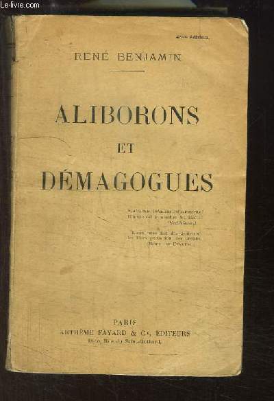 Aliborons et Dmagogues.