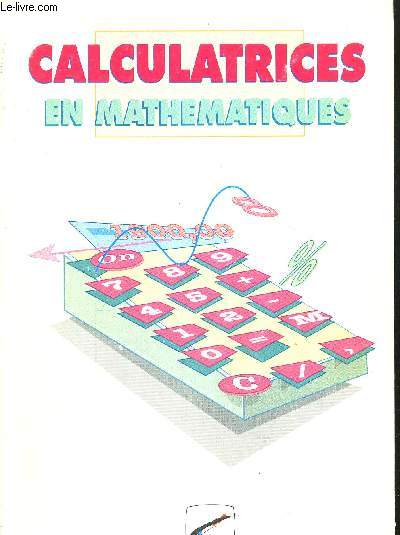 CALCULATRICES EN MATHEMATIQUES