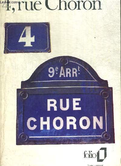 4 RUE CHORON - SERIE BETE ET MECHANTE