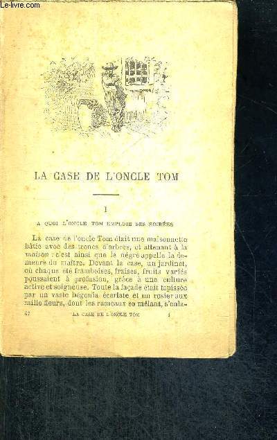LA CASE DE L'ONCLE TOM
