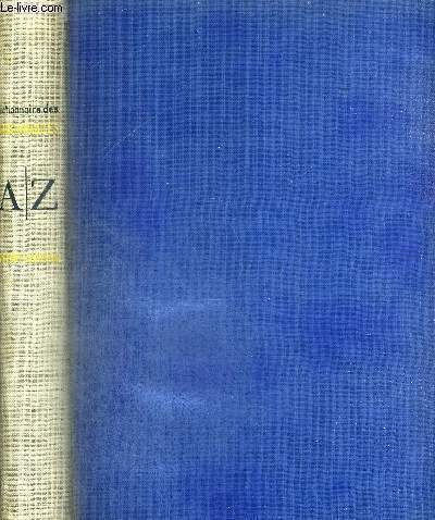 DICTIONNAIRE DES PERSONNAGES - LITTERAIRES ET DRAMATIQUES DE TOUS LES TEMPS ET DE TOUS LES PAYS - POESIE - THEATRE - ROMAN - MUSIQUE