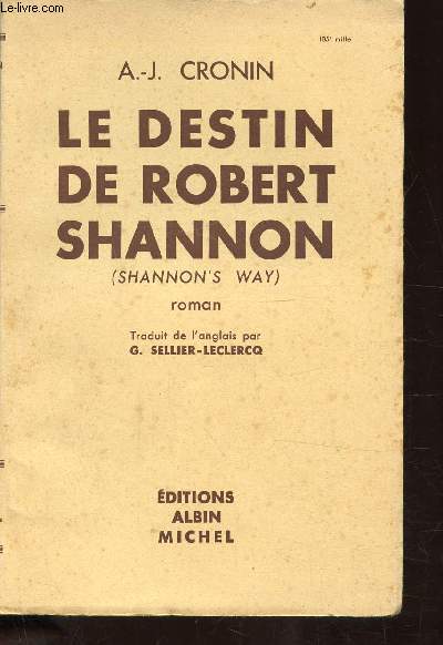 LE DESTIN DE ROBERT SHANNON