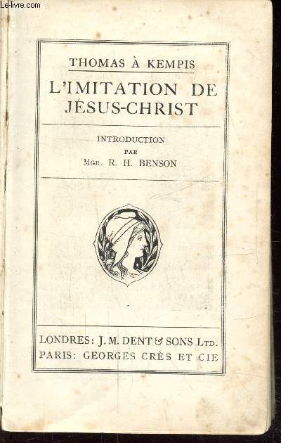 L'IMITATION DE JESUS-CHRIST