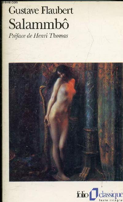 SALAMMBO - COLLECTION FOLIO CLASSIQUE N608.