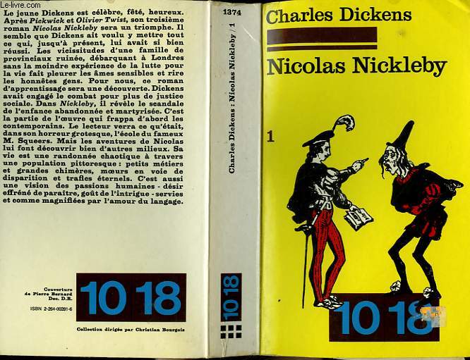 NICOLAS NICKLEBY TOME 1.