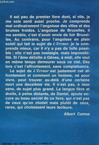 L'ERREUR