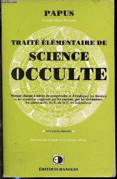 Trait lmentaire de science occulte