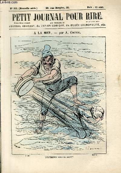 Petit journal pour rire N313 nouvelle srie, A la mer par Grvin.