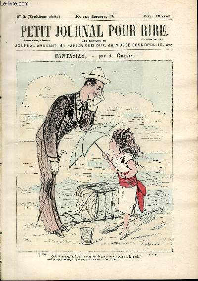 Petit journal pour rire N2 de la 3 srie, Fantasias par Grvin.