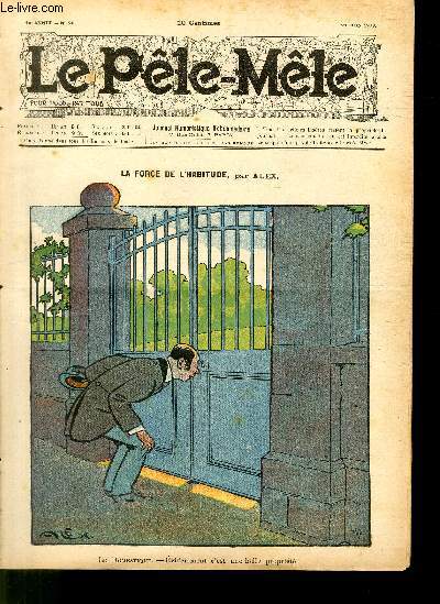 Le Ple-Mle, 14 anne, N26, La force de l'habitude.