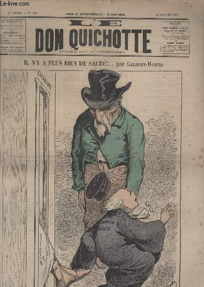 Le Don Quichotte N135, Il n'y a plus rien de sacr!...