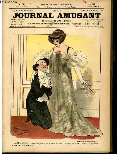 Le journal amusant - nouvelle srie N211 - Mon adore.