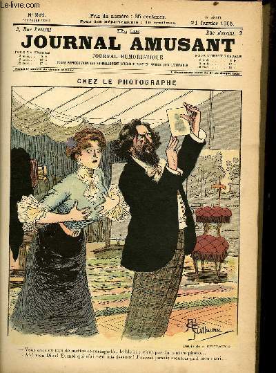 Le journal amusant - nouvelle srie N291. Chez le photographe